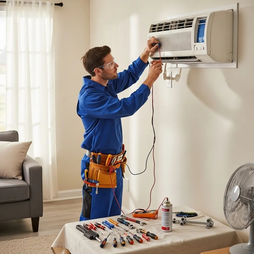 Yenimahalle Termodinamik Termodinamik klima gaz dolumu ve bakım – Enerji verimliliği artırıldı. - Teknik servis örneği